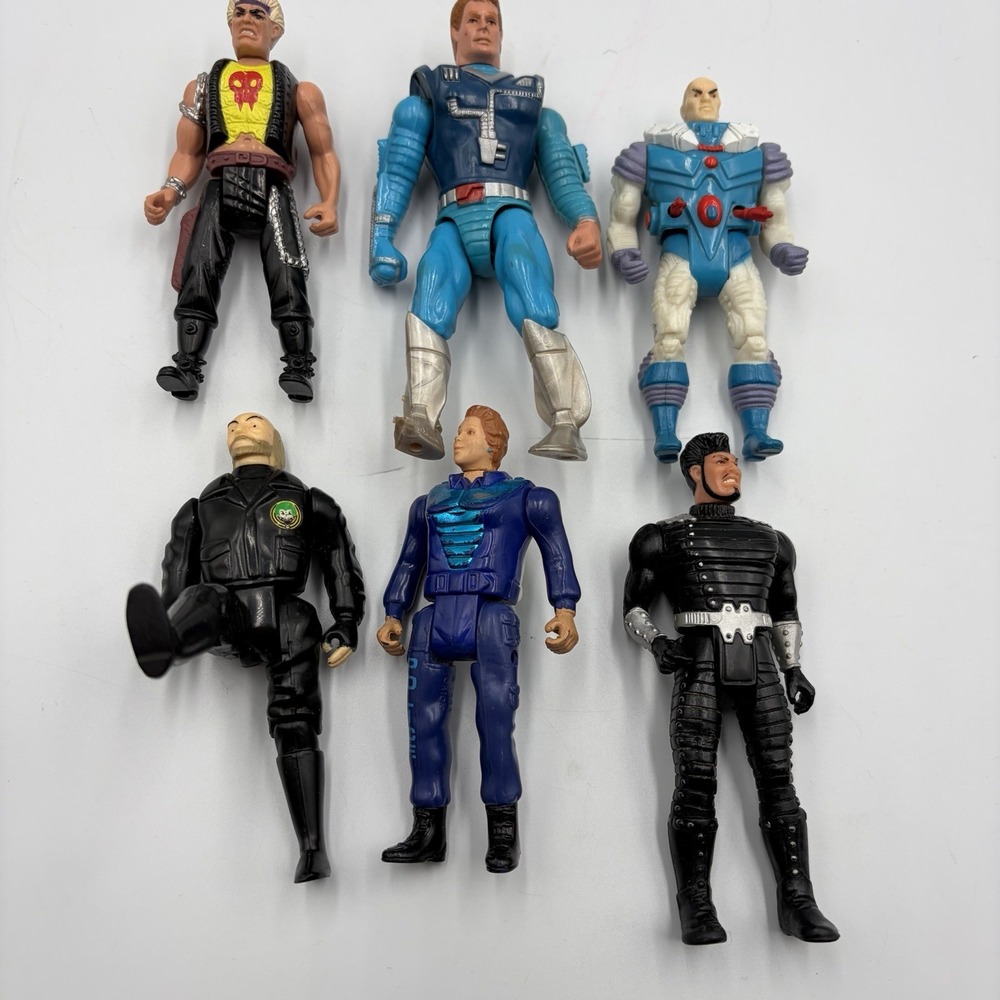 VTG Robocop Mr Freeze‎  Kenner Ultra Police Motu He Man Adventure Mixed Lot Of 6